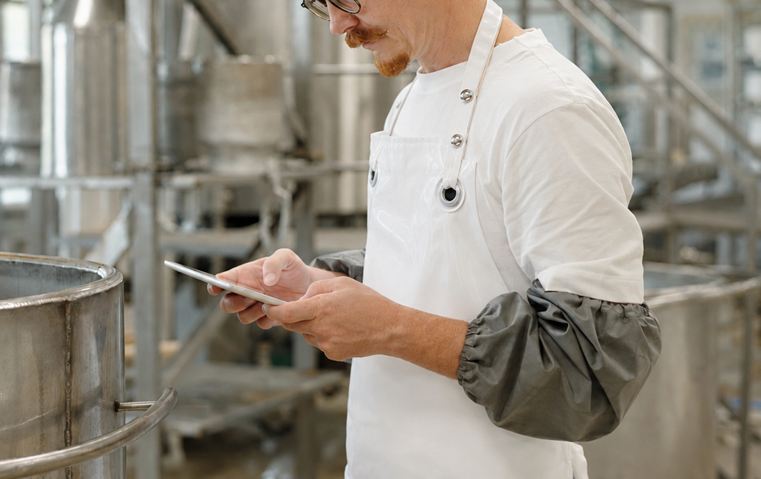 Tablier professionnel en bâche certifiée